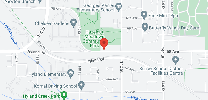 map of 14123 68 AVENUE